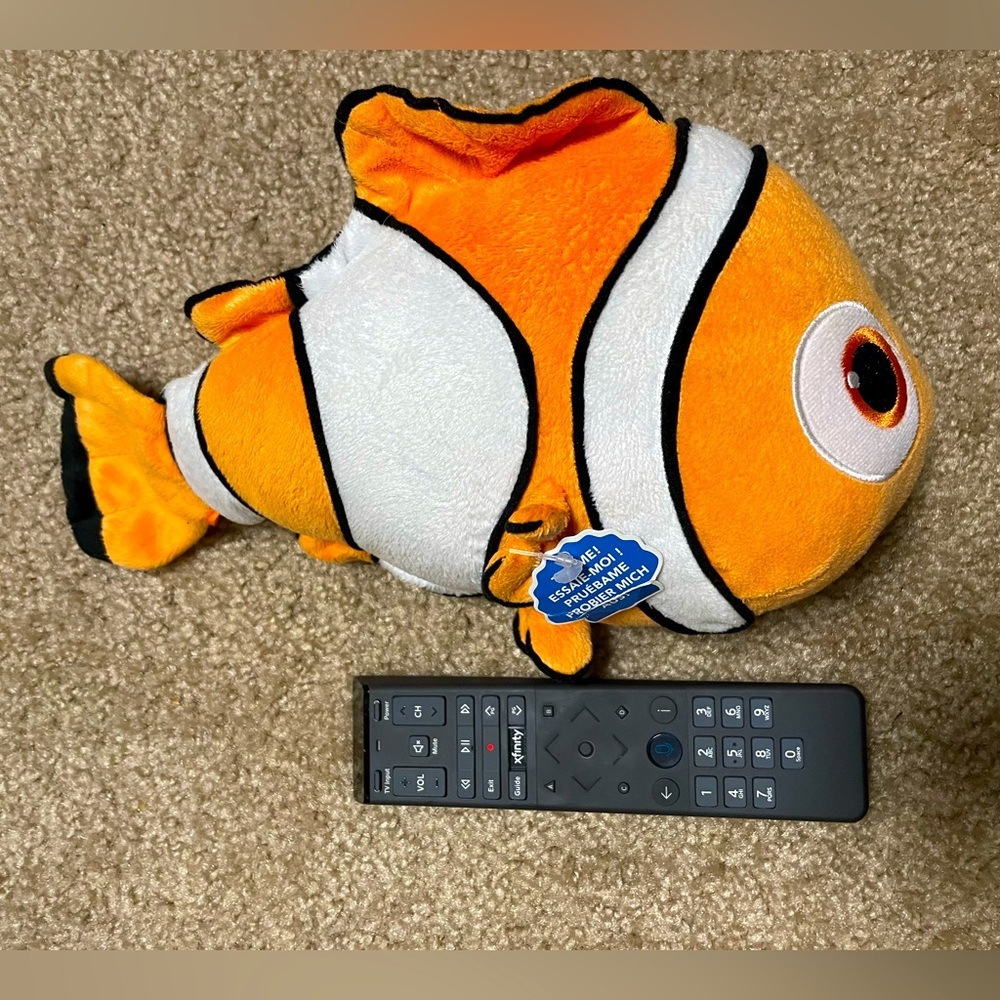 Disney Pixar 13" Nemo Plush Talking Stuffed Toy BANDAI Finding Dory WORKING!
